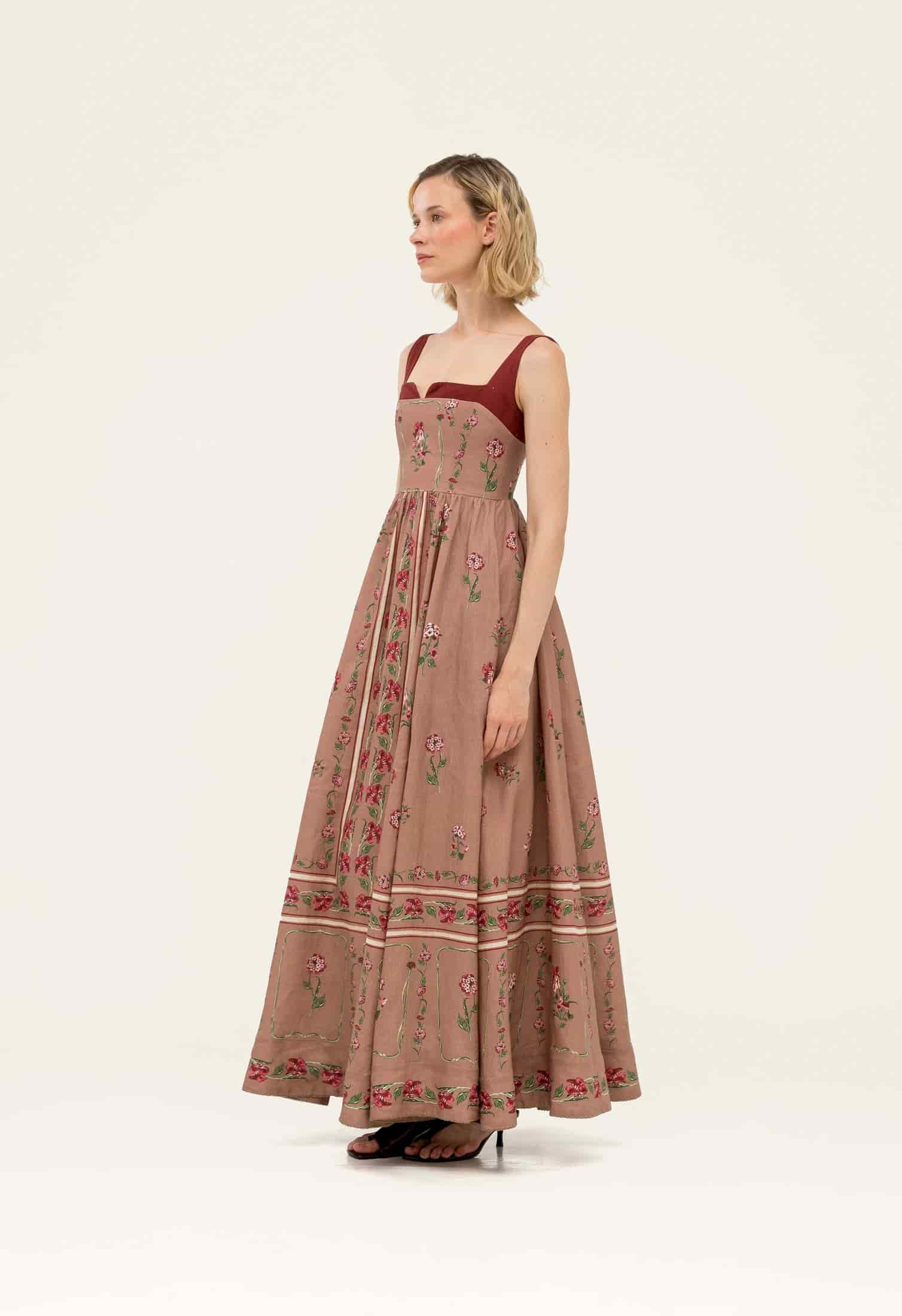 Jaspe Quebrada Maxi Dress - miniatura 3