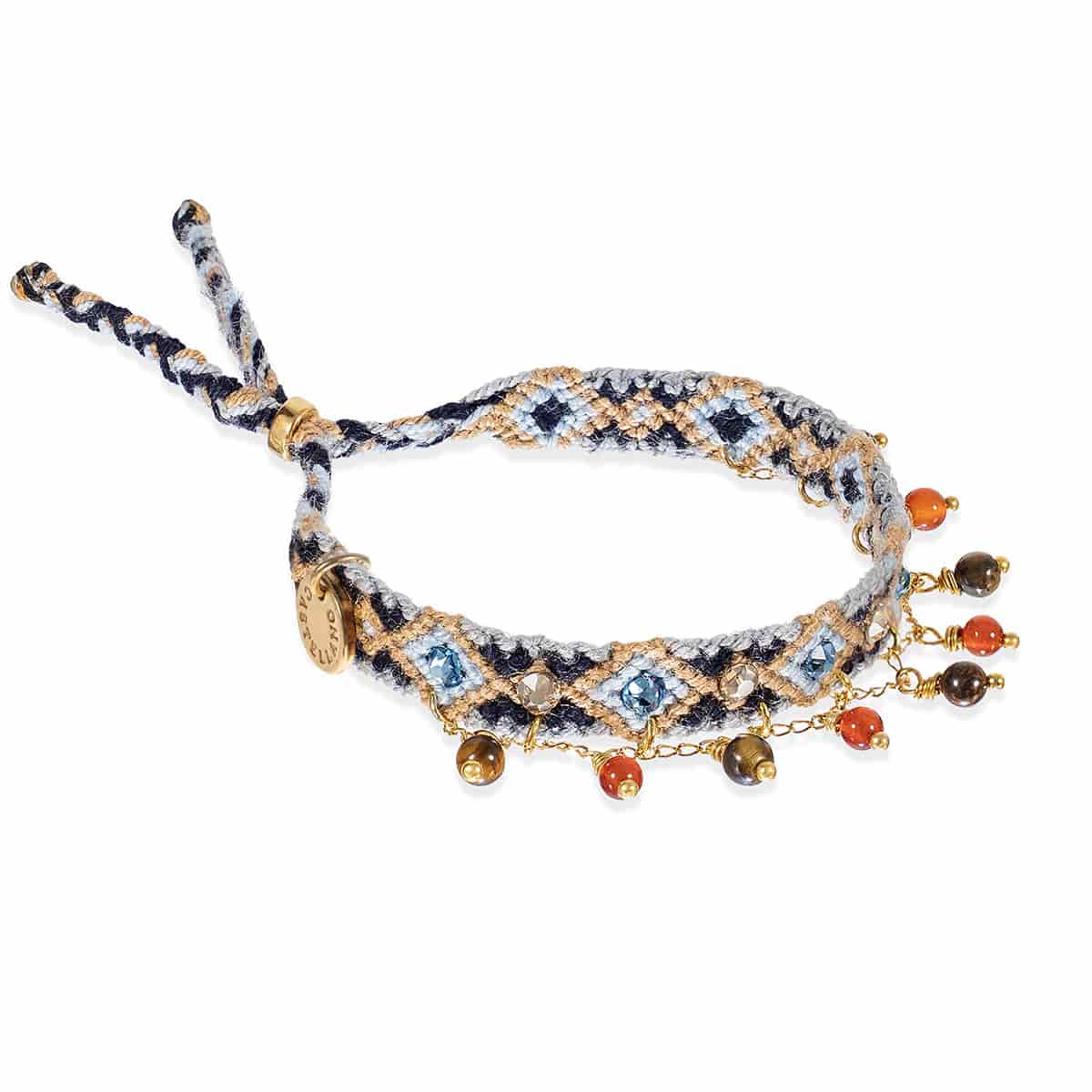 Free Spirit Stone Bracelet | Beach Blue - miniatura 1