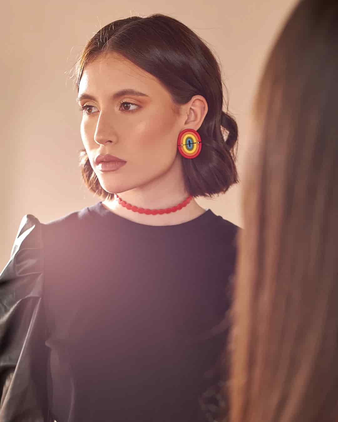 Rainbow Arc Earrings - miniatura 5