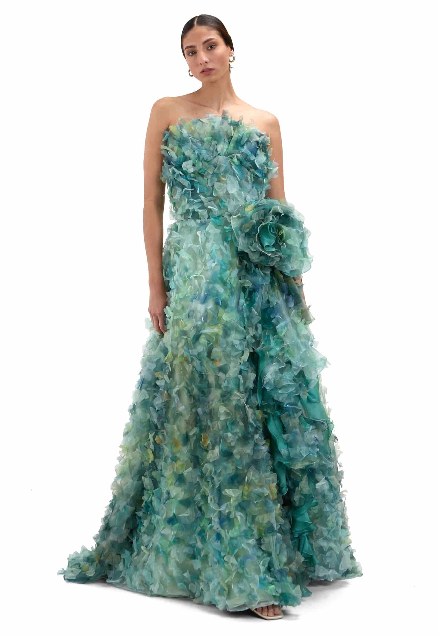 VESTIDO WHISPERS SEAFOAM - miniatura 1
