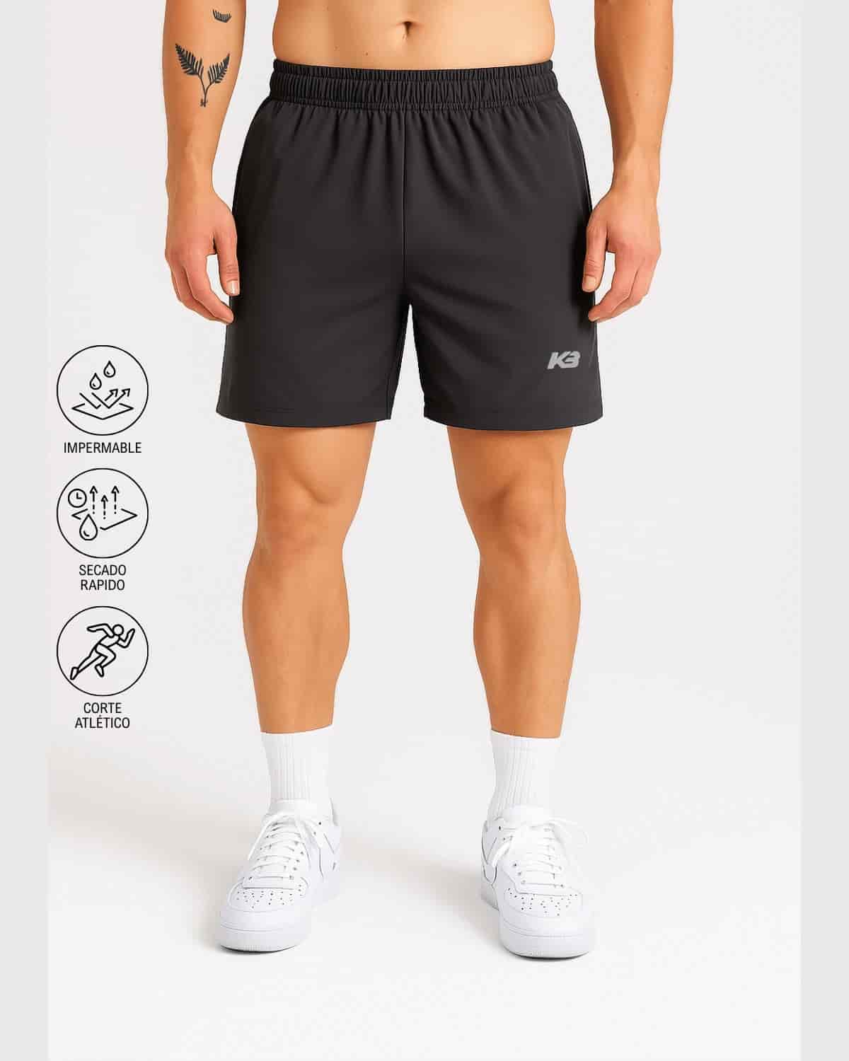 Pantaloneta Impermeable Fit Atletico┃KBMEN RF.401 - miniatura 1