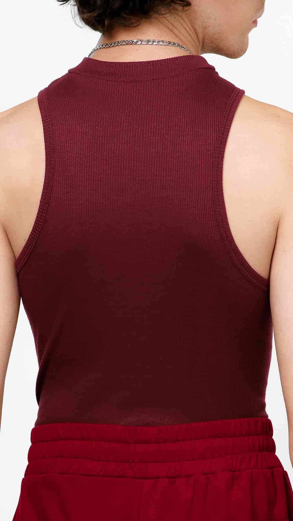 Esqueleto Cuello Alto - Vino Tinto - miniatura 2
