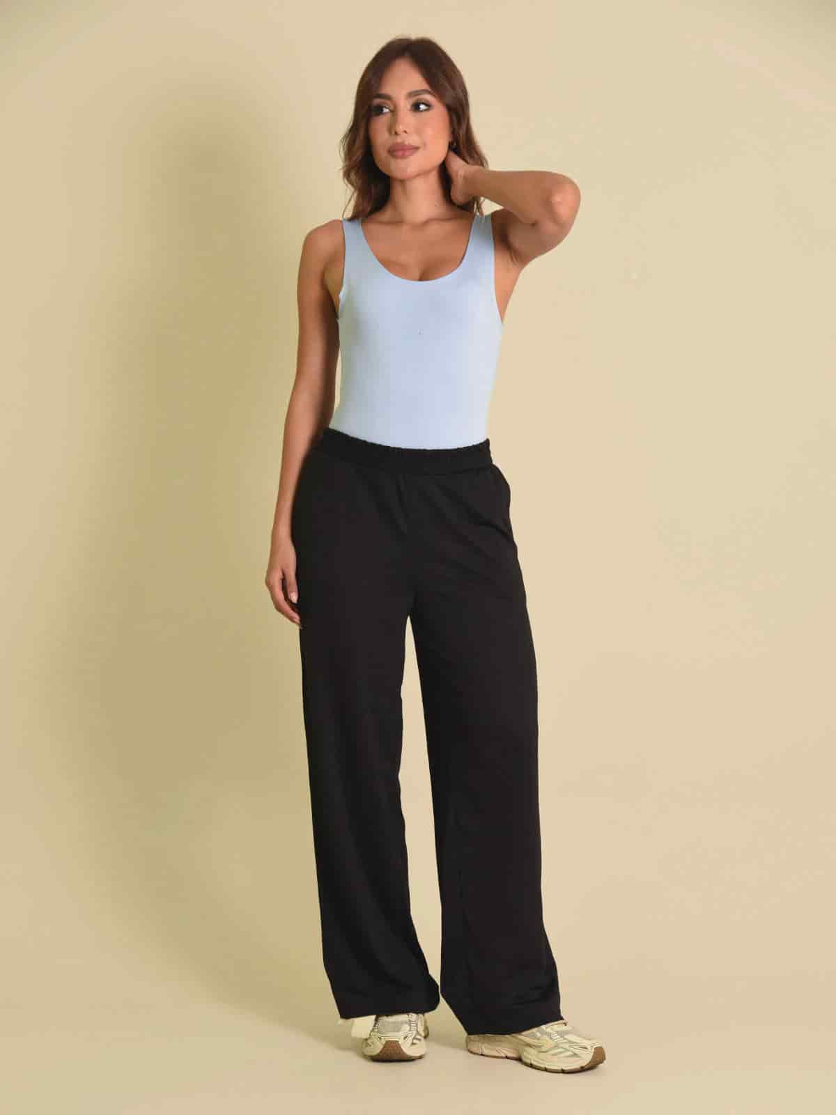 Pantalon elsa panal negro - miniatura 3