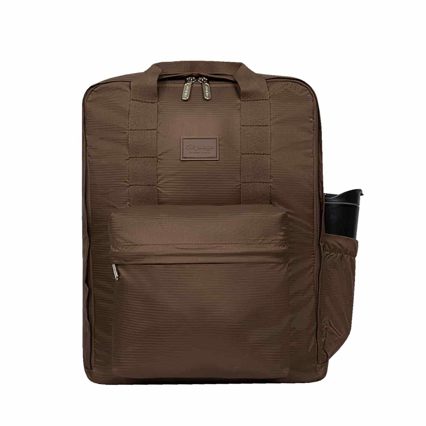 Morral Active Citybags Light Café Plegable - miniatura 5