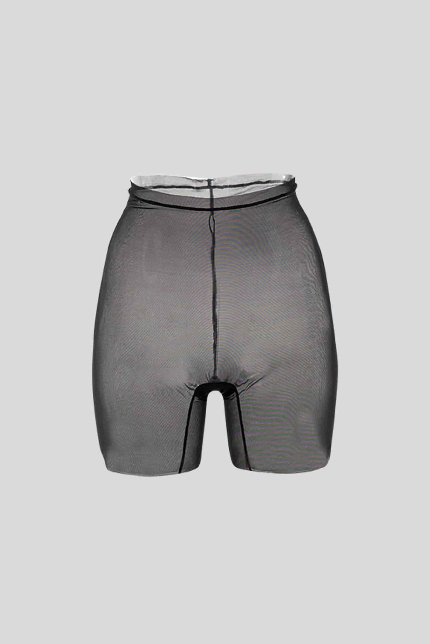PANTY CICLISTA ELLIPSE EN TUL INVISIBLE ULTRA COMODO ALMA LIMPIA NEGRO - miniatura 2