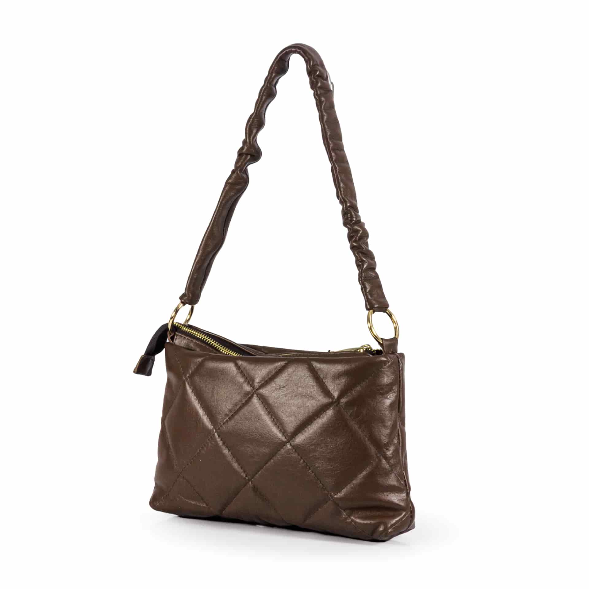"OLYMPE" BOLSO en CUERO - miniatura 3