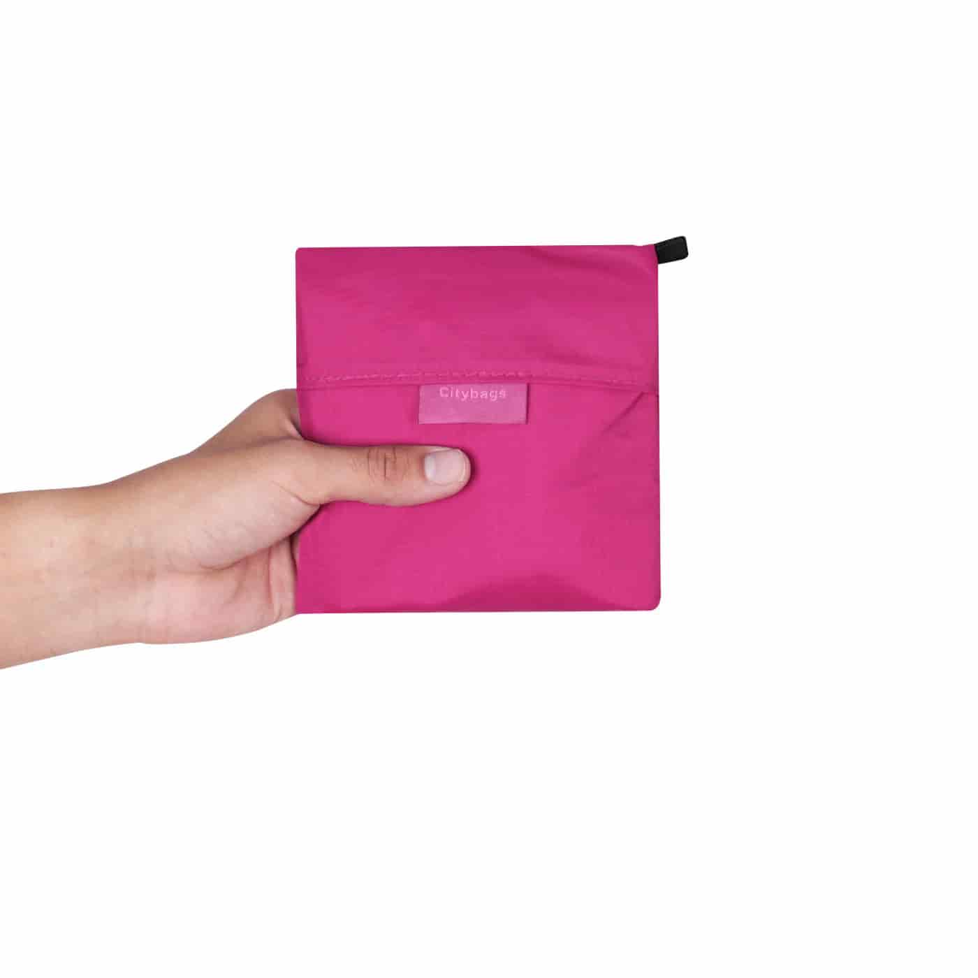 Bolsa Compras Light Fucsia Citybags - miniatura 2