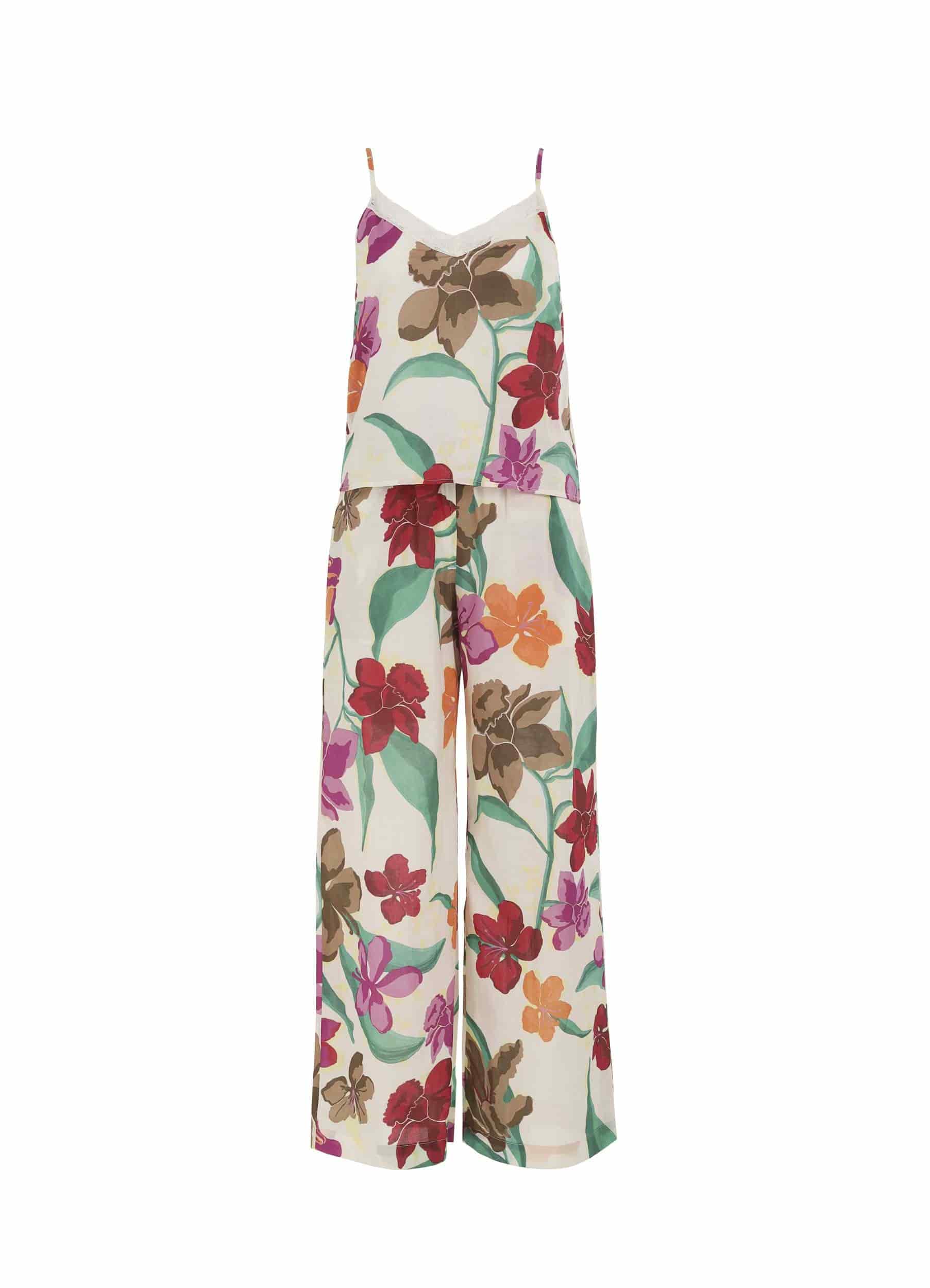 FLOWERS PIJAMA SET 23157 - miniatura 4