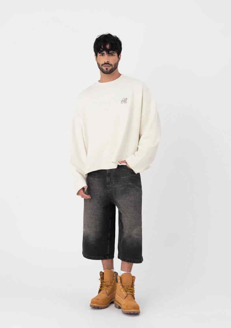 Atelier cream crewneck - miniatura 3