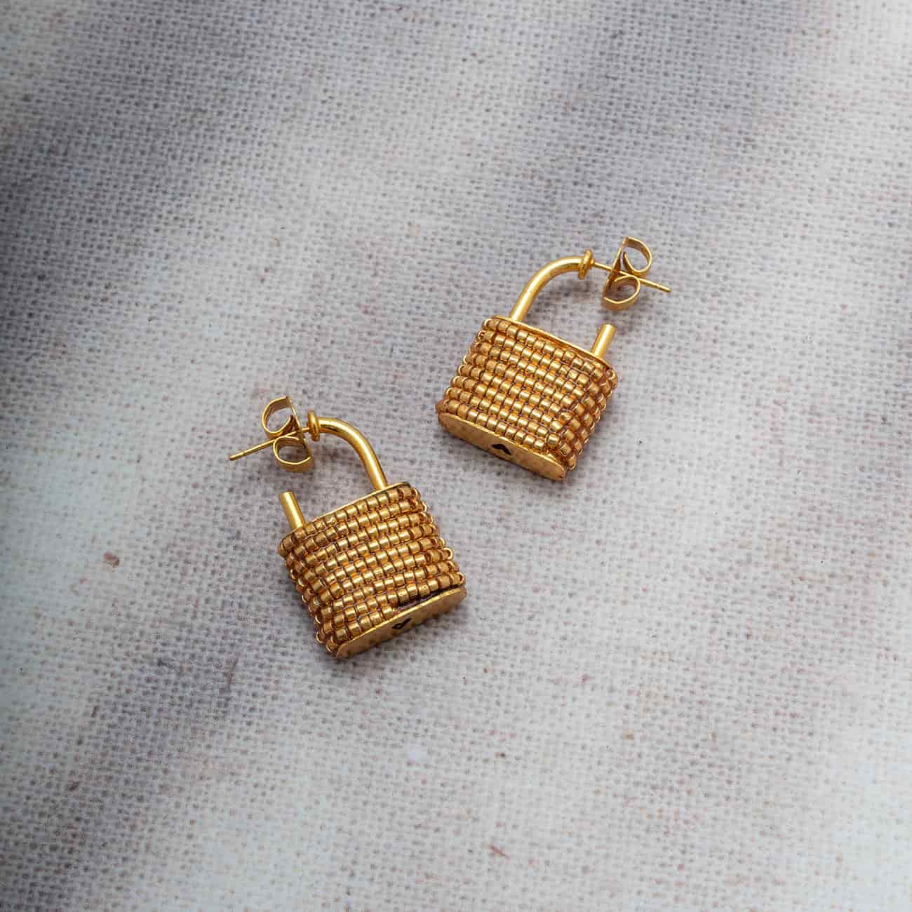 ARETES CANDADITOS - miniatura 2
