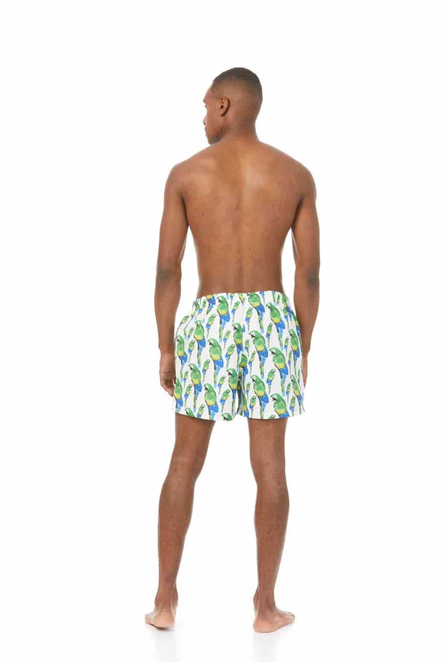 Men's papagayo swim trunk green - miniatura 2