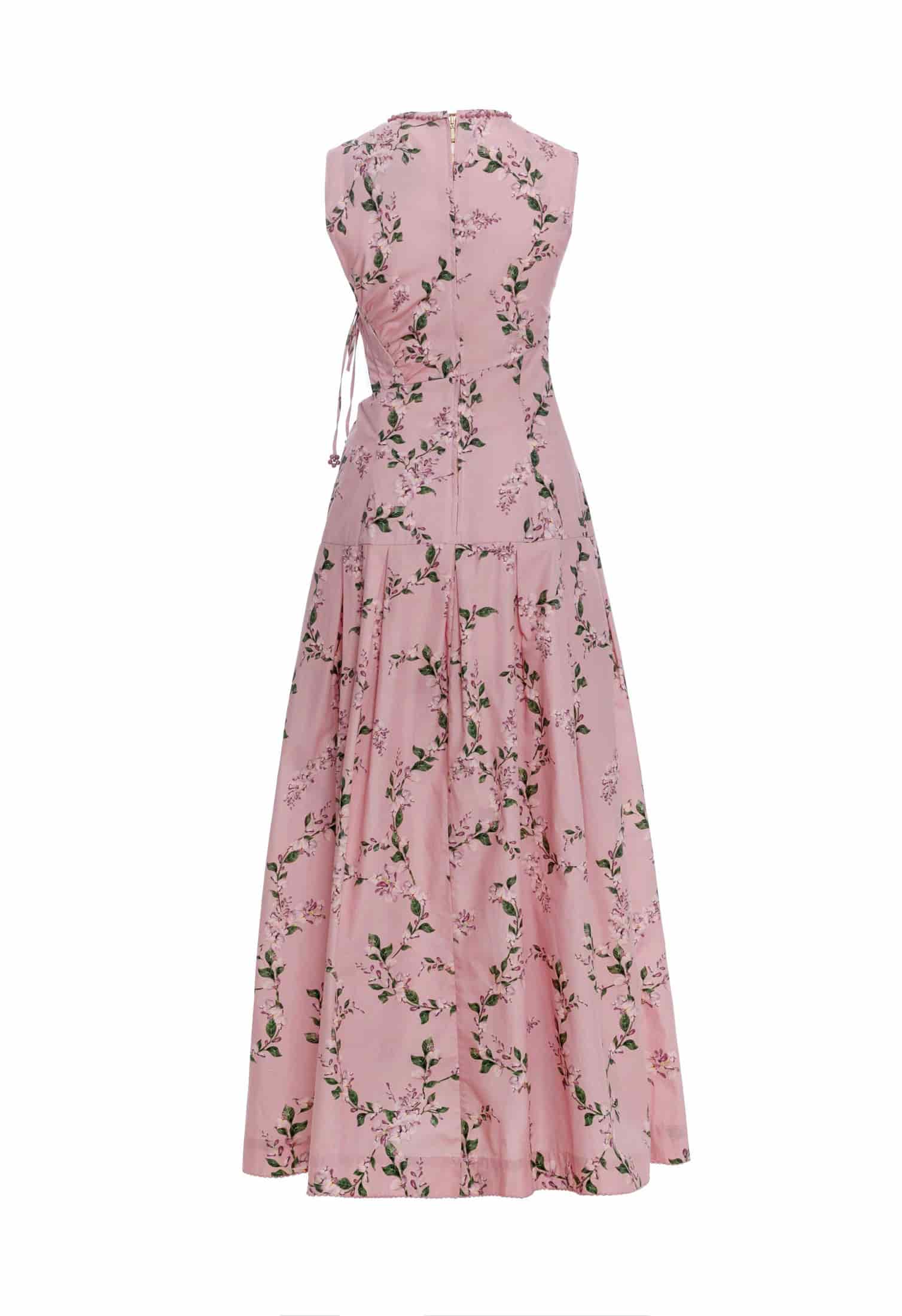 Otoño Wisteria Midi Dress - miniatura 7