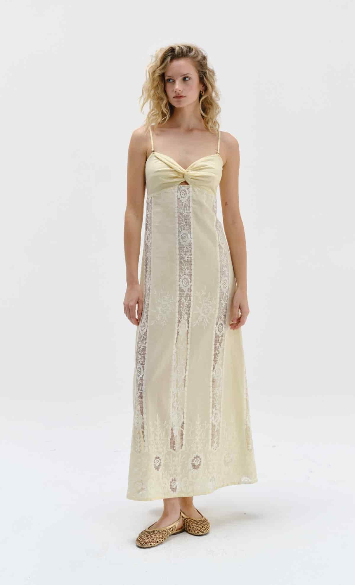 Vestido largo Evelina - miniatura 2