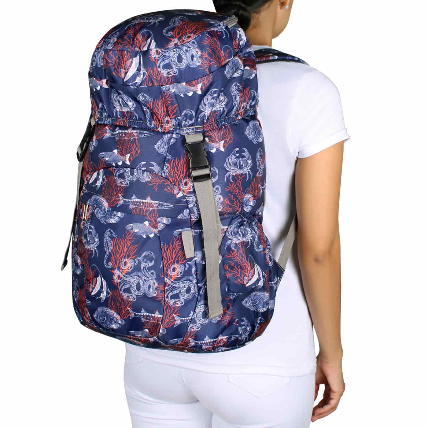 Morral Viajero ULTRA Plegable Estampado Vida Citybags Multicolor - miniatura 5