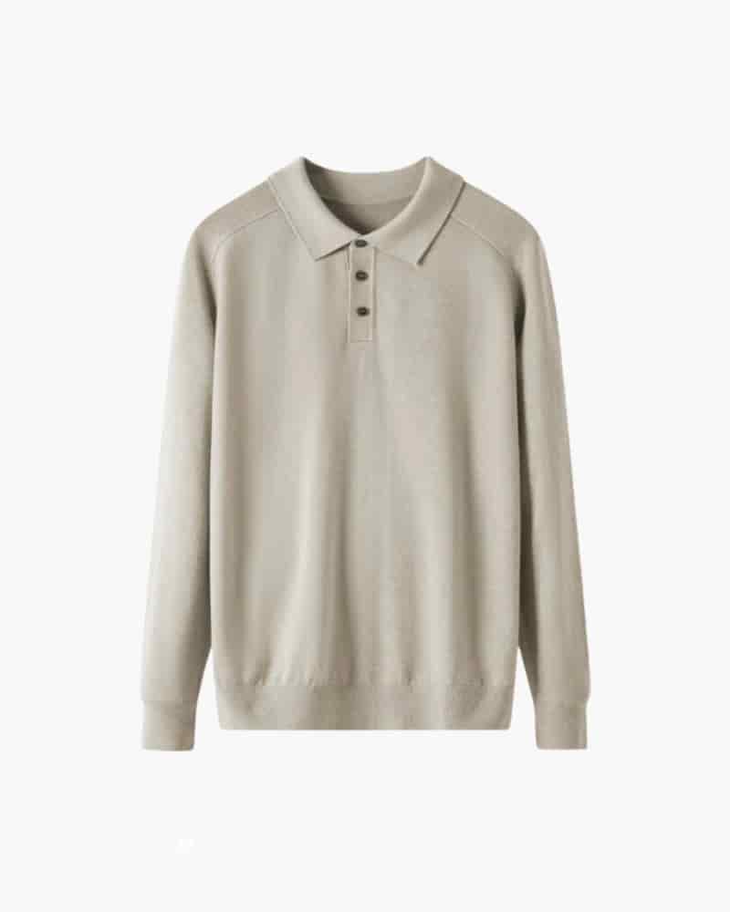 100% Premium Wool Polo - miniatura 2