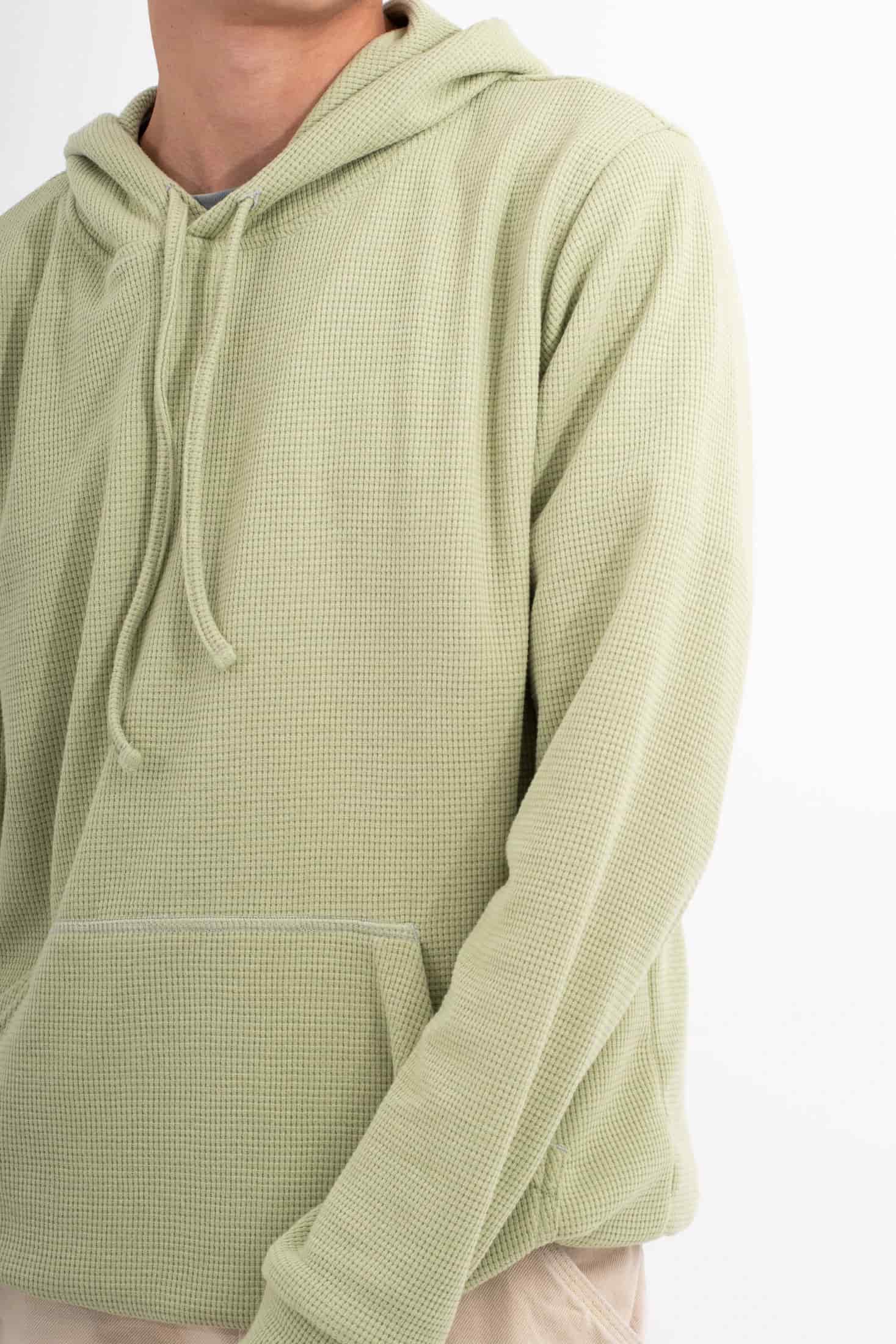 HOODIE VERDE CLARO  UNISEX- BÁSICO - miniatura 4
