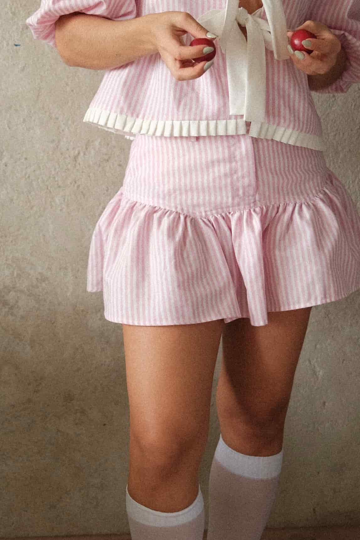 HEAVEN ROSE MINISKIRT - miniatura 2