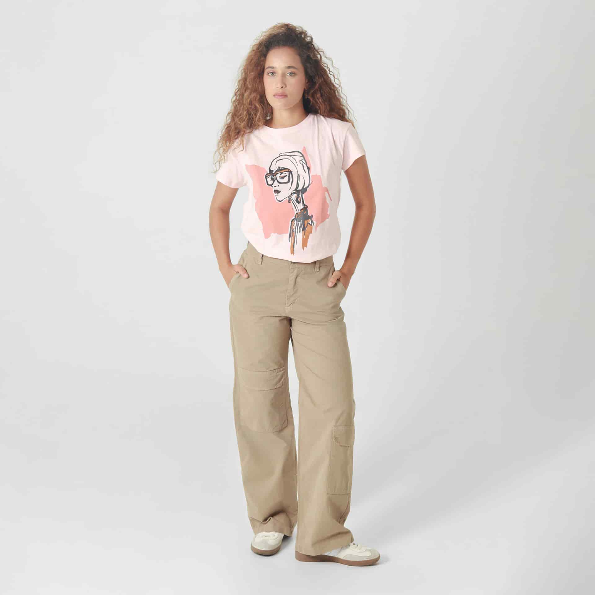 Pantalon Tiro Alto Bota Recta - miniatura 1
