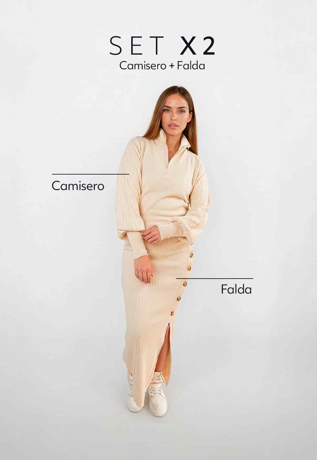 Set Camisero Sienna / Falda Caroline - miniatura 1