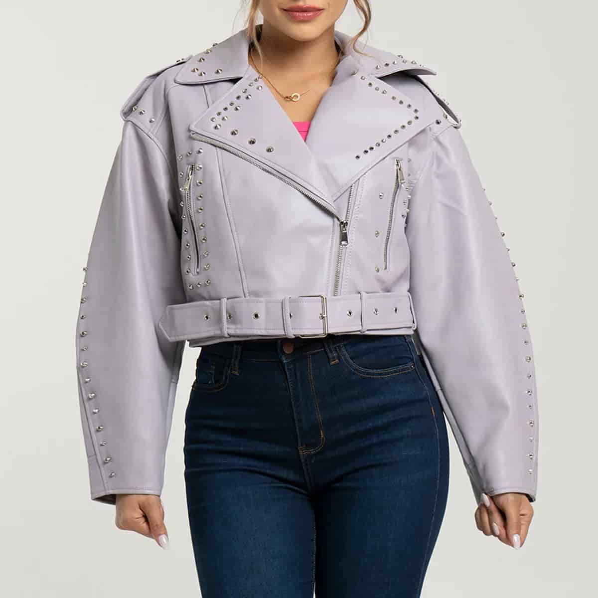 Chaqueta Sintetica Biker Oversize Oasis - miniatura 4
