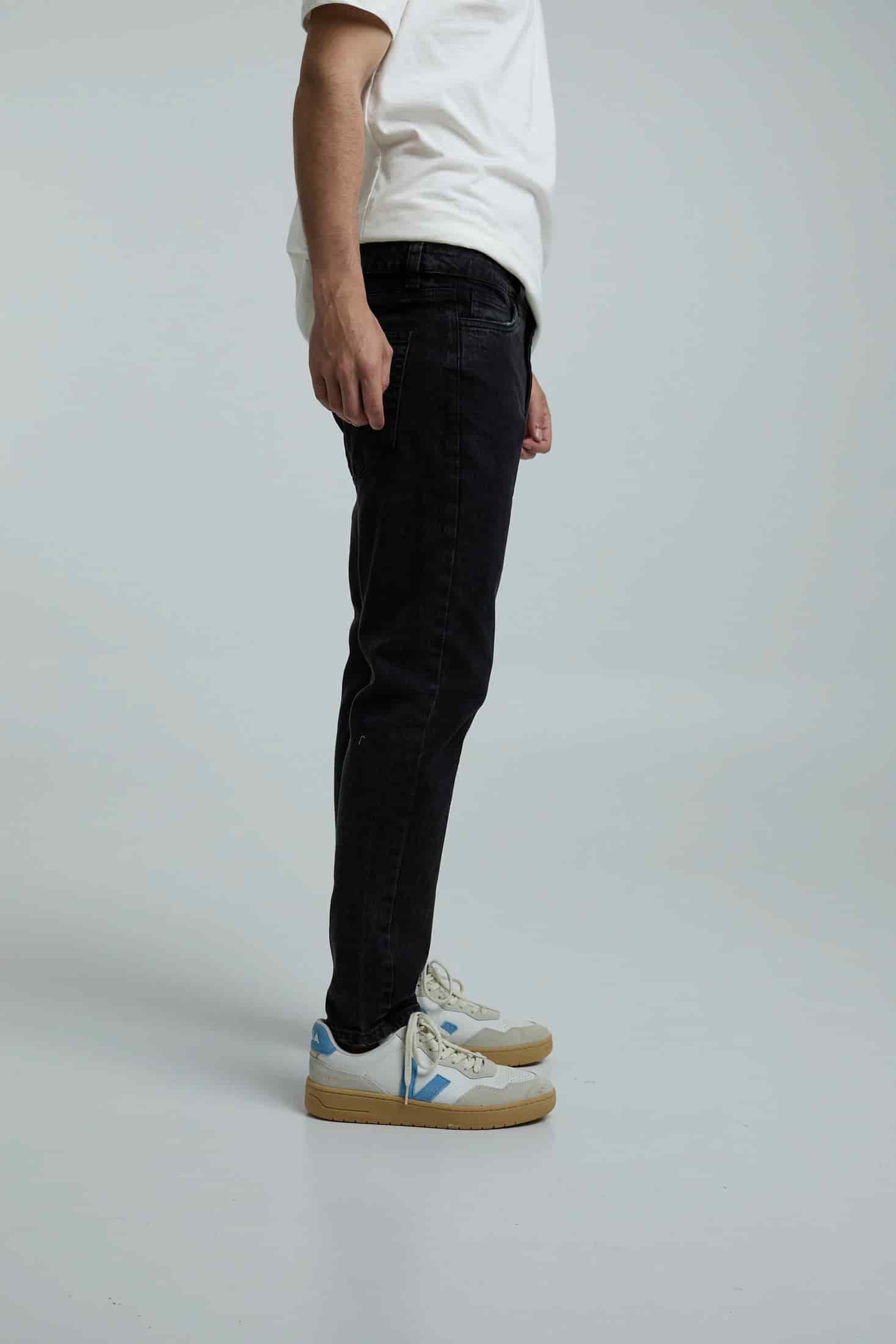 Jean crop negro - miniatura 3