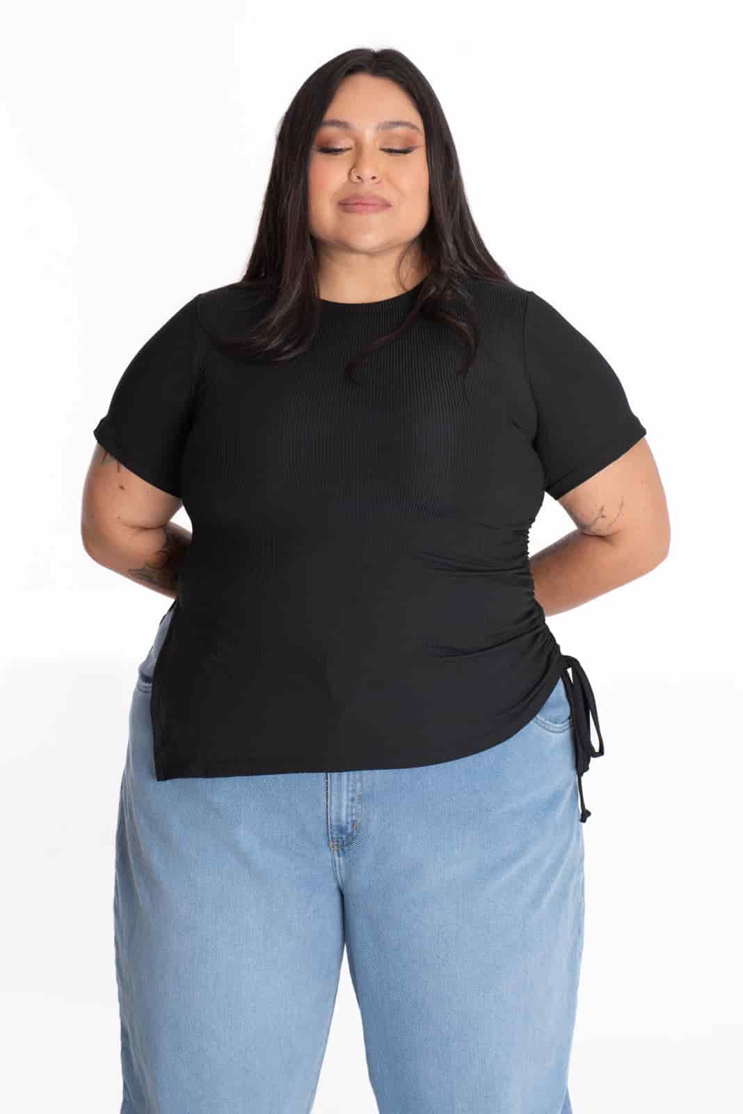 Blusa Edith Negra - miniatura 3