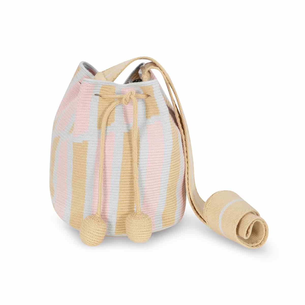 Crossbody Bucket Bag - Cream - miniatura 2