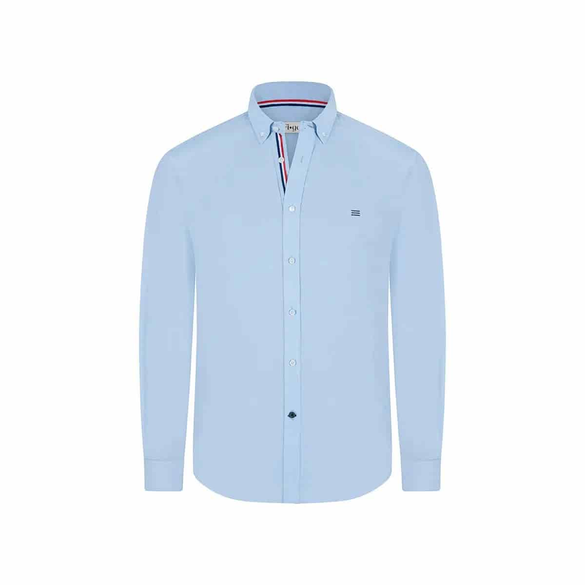 Camisa Royal Oxford - Blu République - miniatura 2