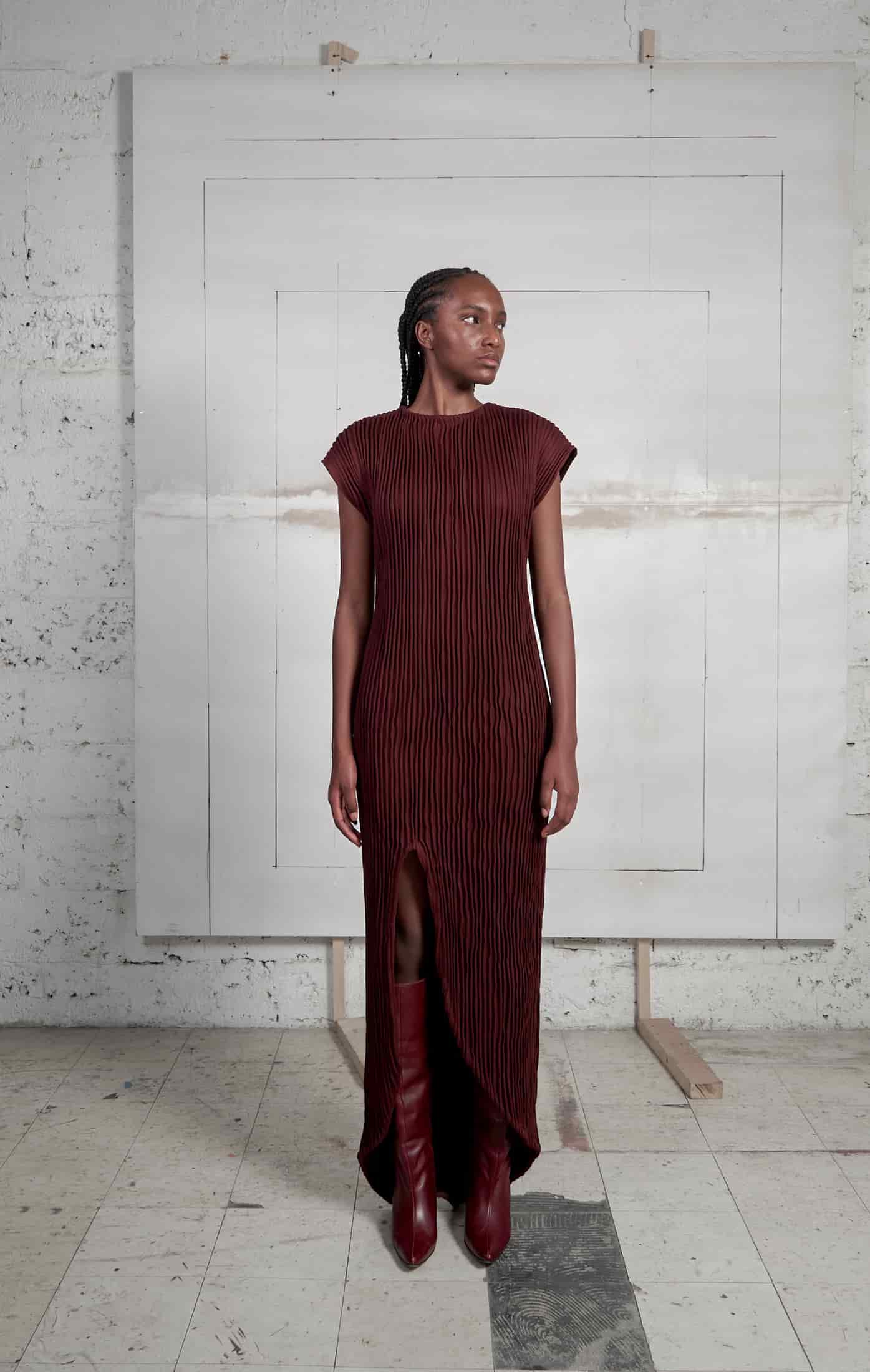 FURROWS TULIP DRESS - miniatura 2