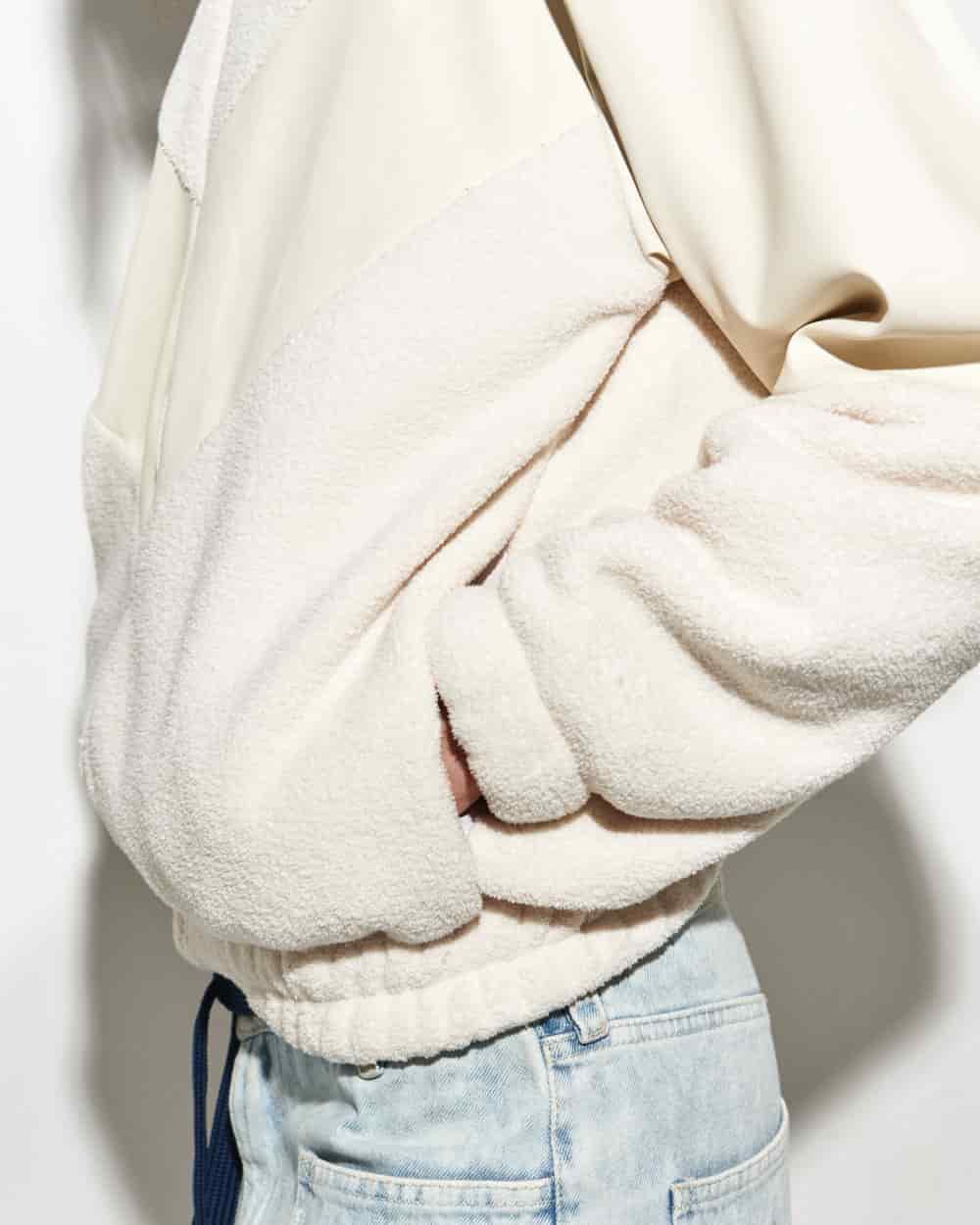 CREAM POLAR JACKET - miniatura 6
