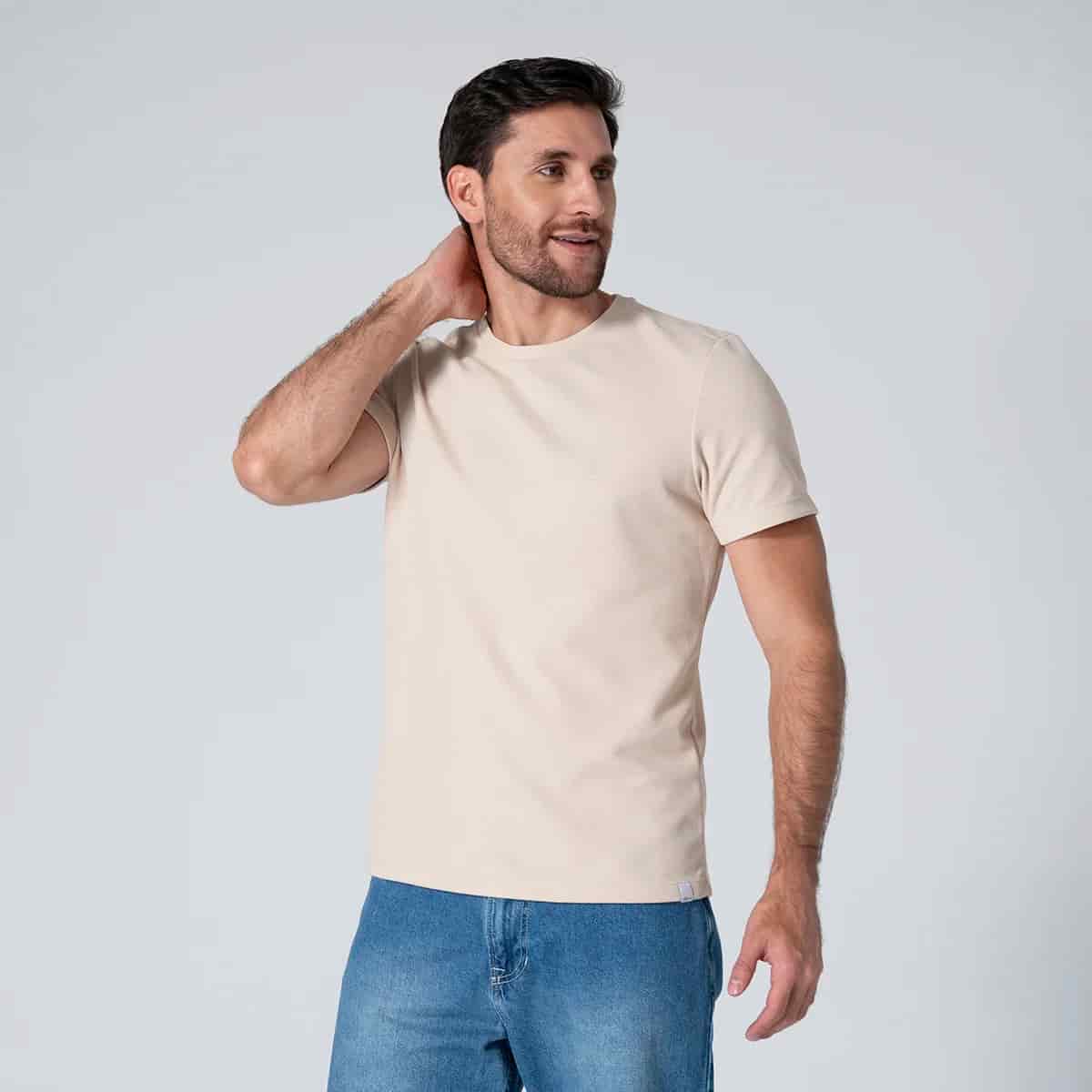 Camiseta Basica Slim Fanning - miniatura 7