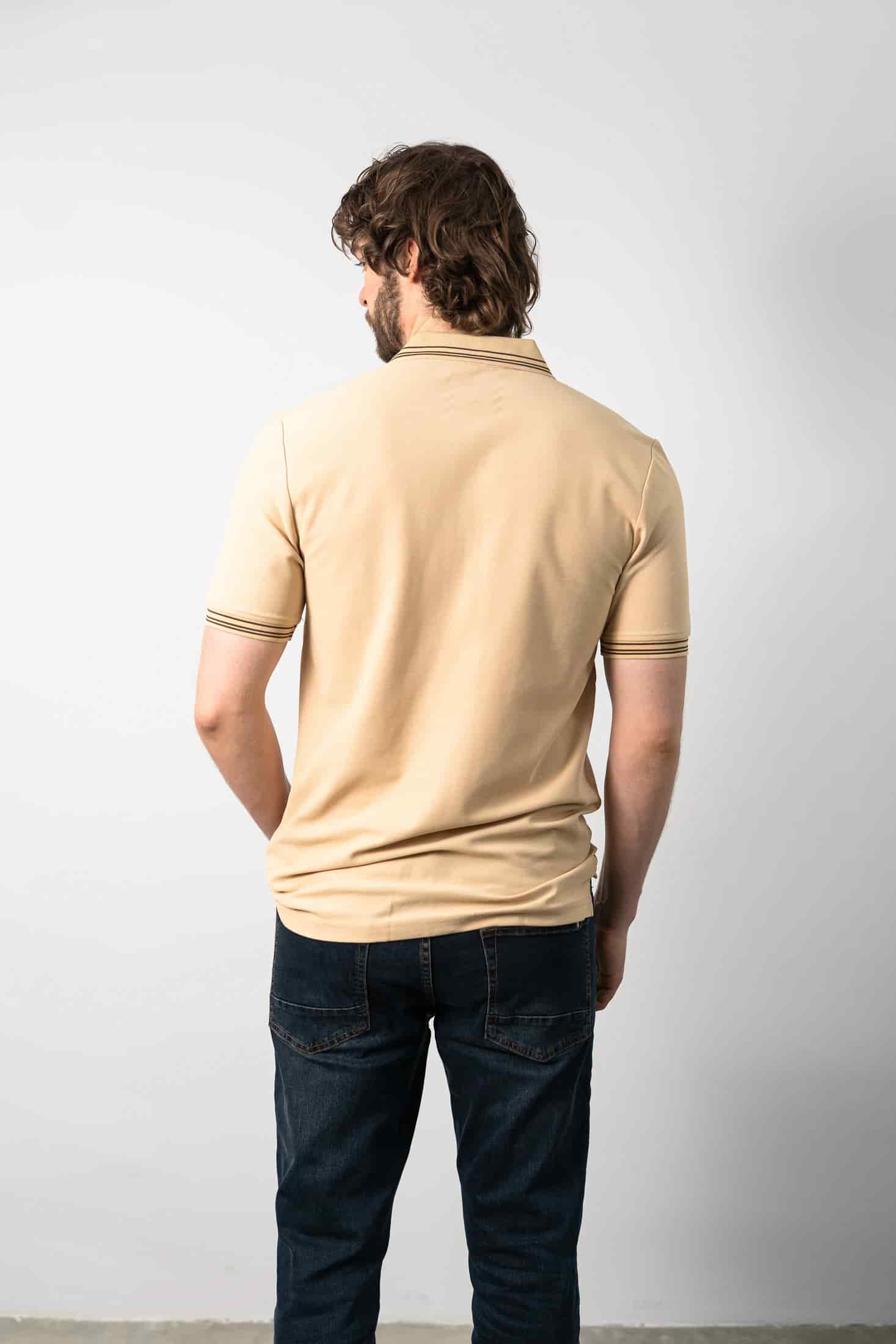Polo Básica Crema - miniatura 4