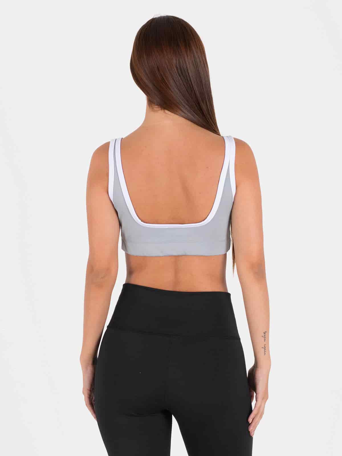 Top tunic gris claro - miniatura 3