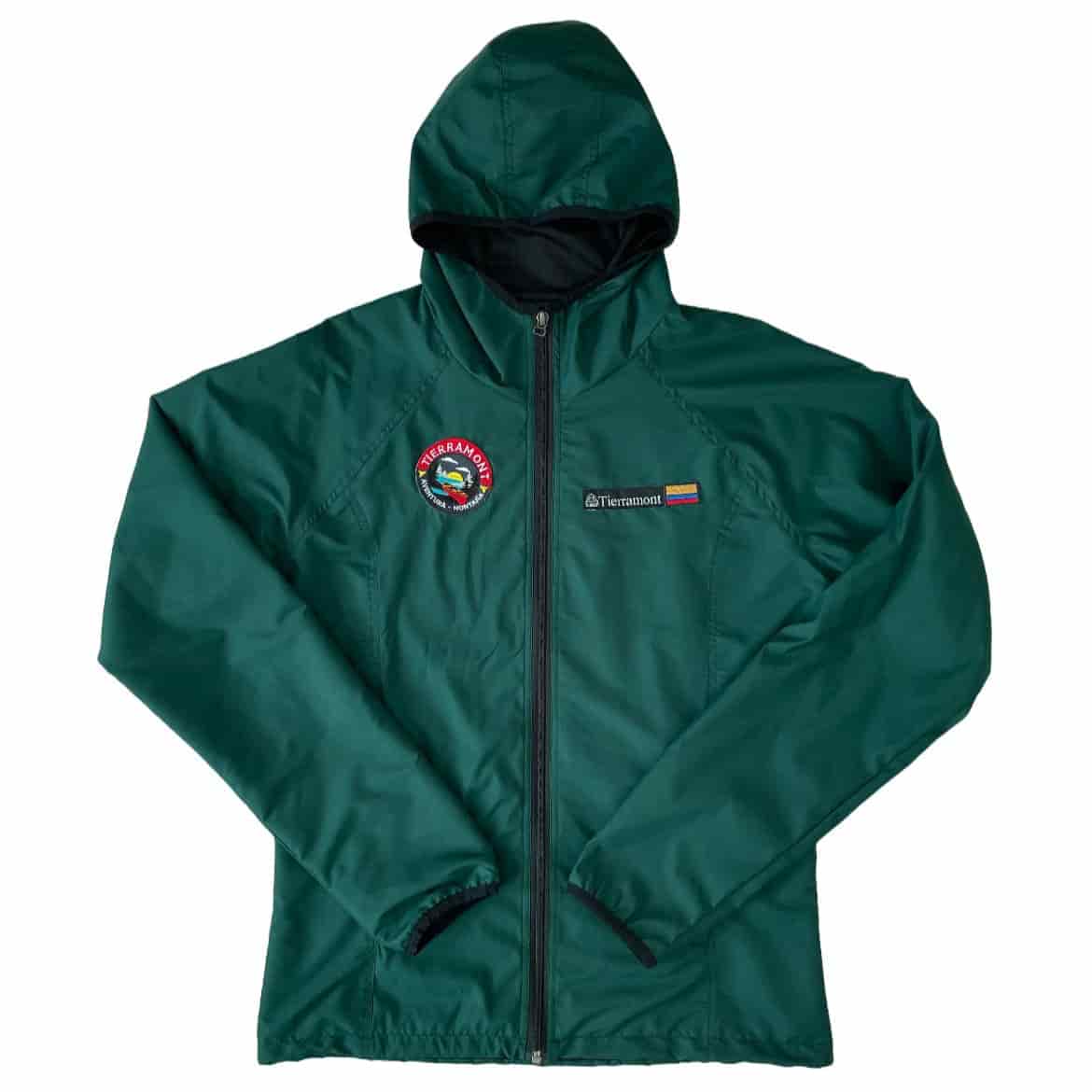 Chaqueta Impermeable Pionono Verde Hombre - miniatura 2