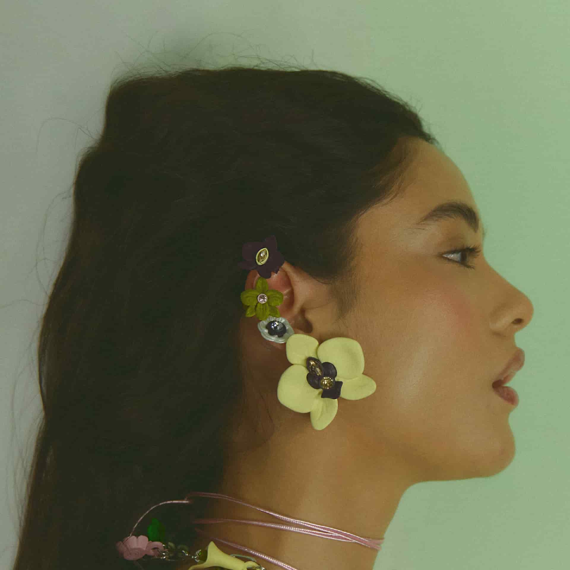 EARCUFF CATTLEYA - miniatura 2