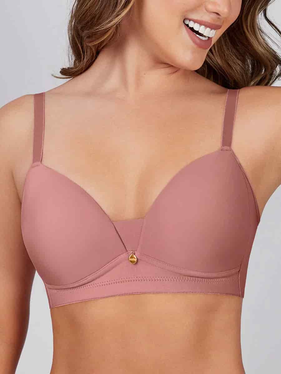 Brasier Triangular sin Aro Rosa Salmón - miniatura 3