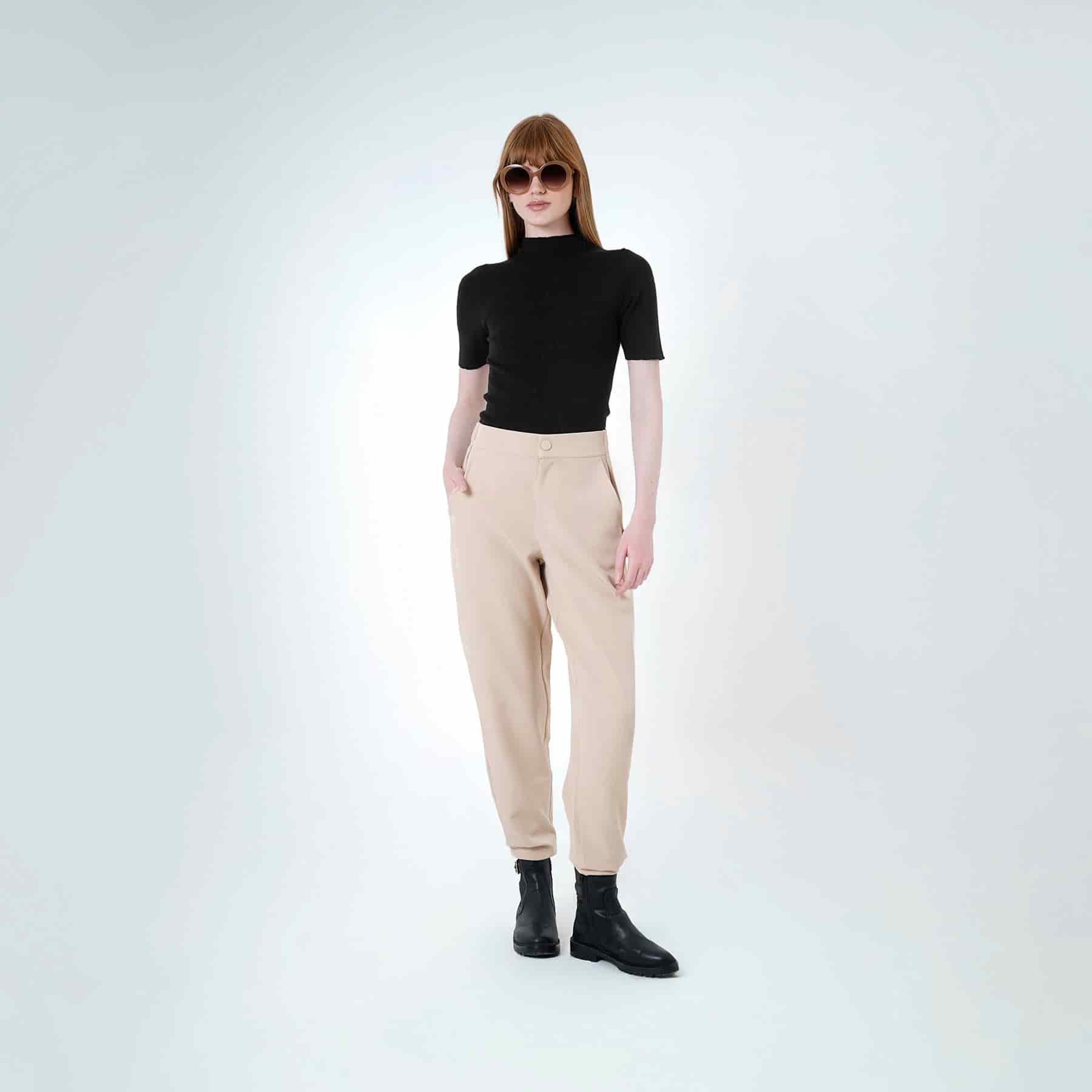Pantalon Tiro Alto Bota Recta - miniatura 1