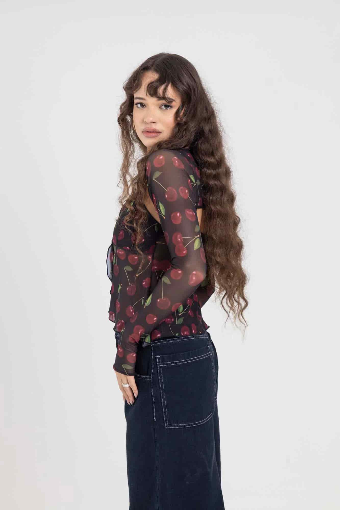 CHERRY MESH TOP - miniatura 19
