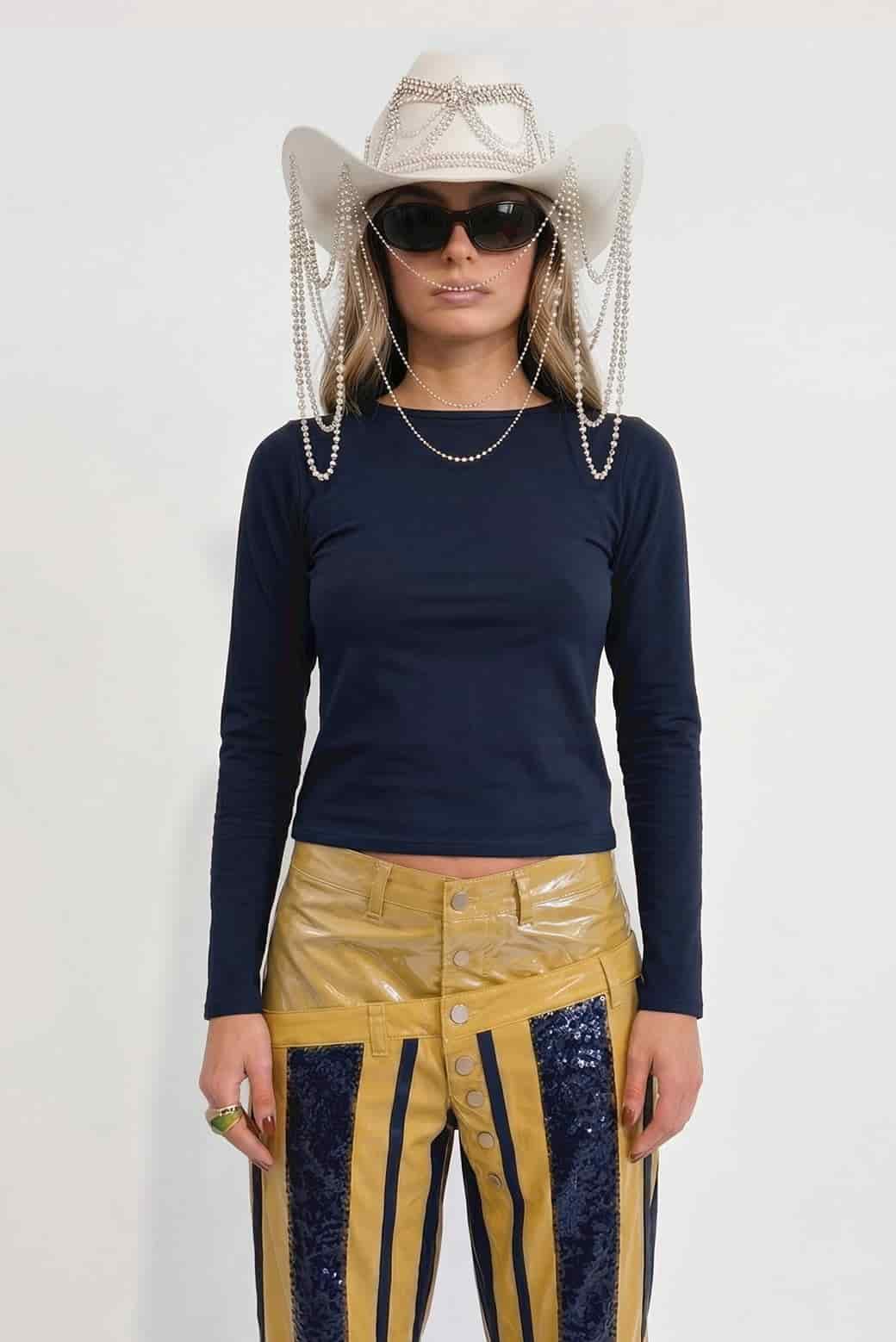 🌘Desert Night Layered Top - miniatura 4