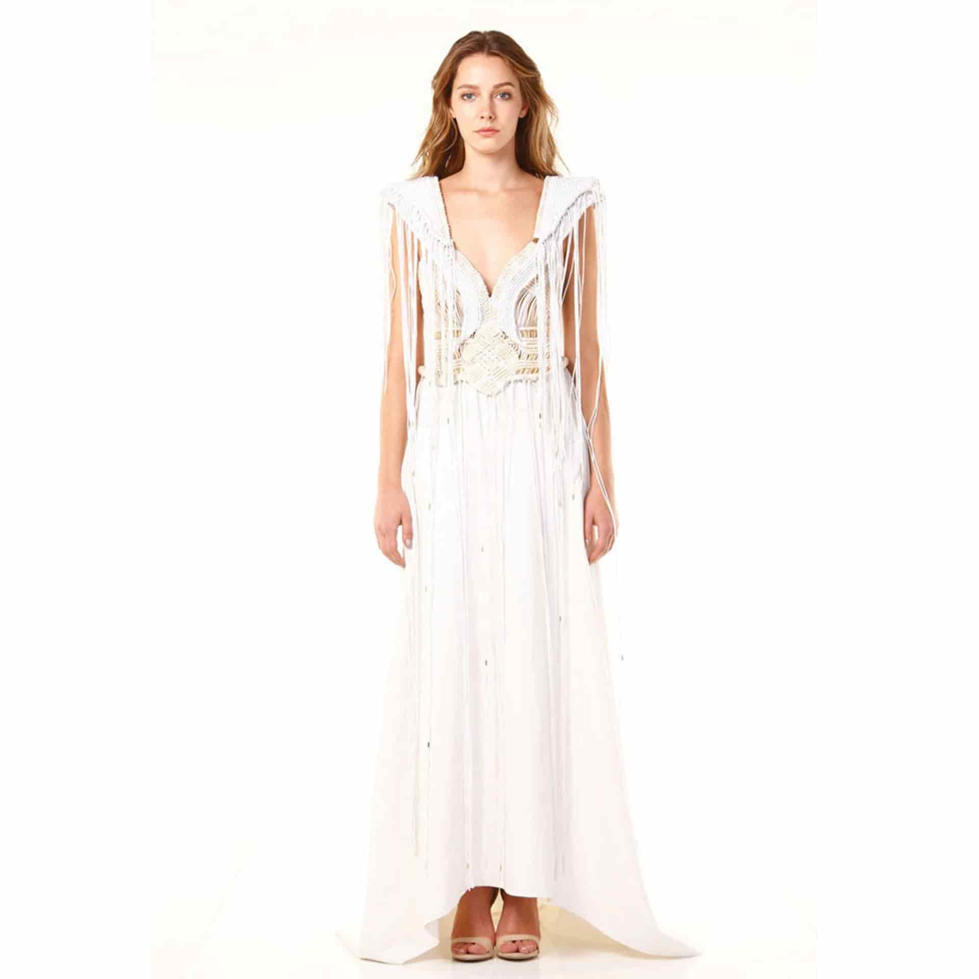 Arautus Crop Top Blanco - miniatura 3