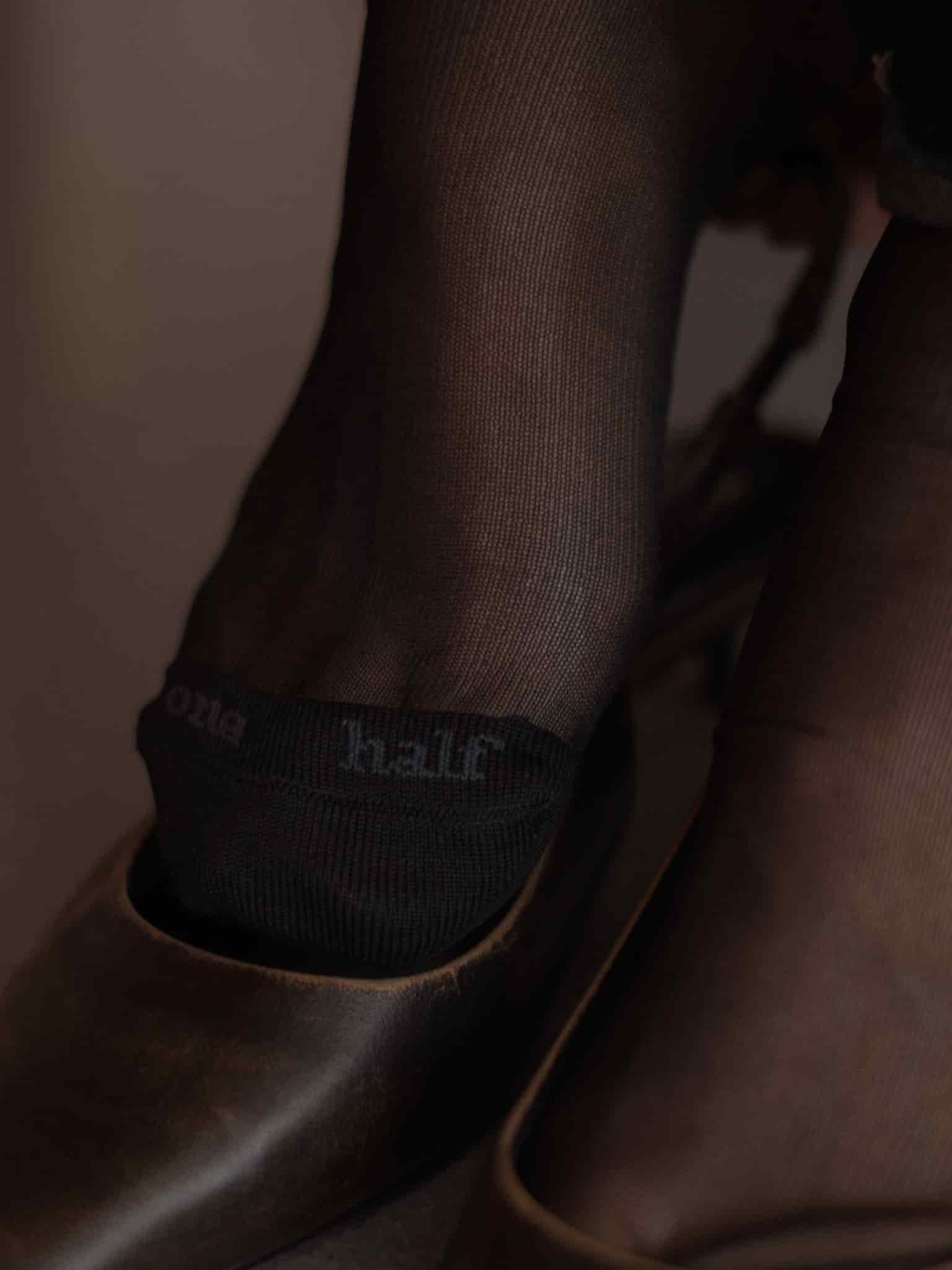 MESH SOCKS - BLACK - miniatura 2