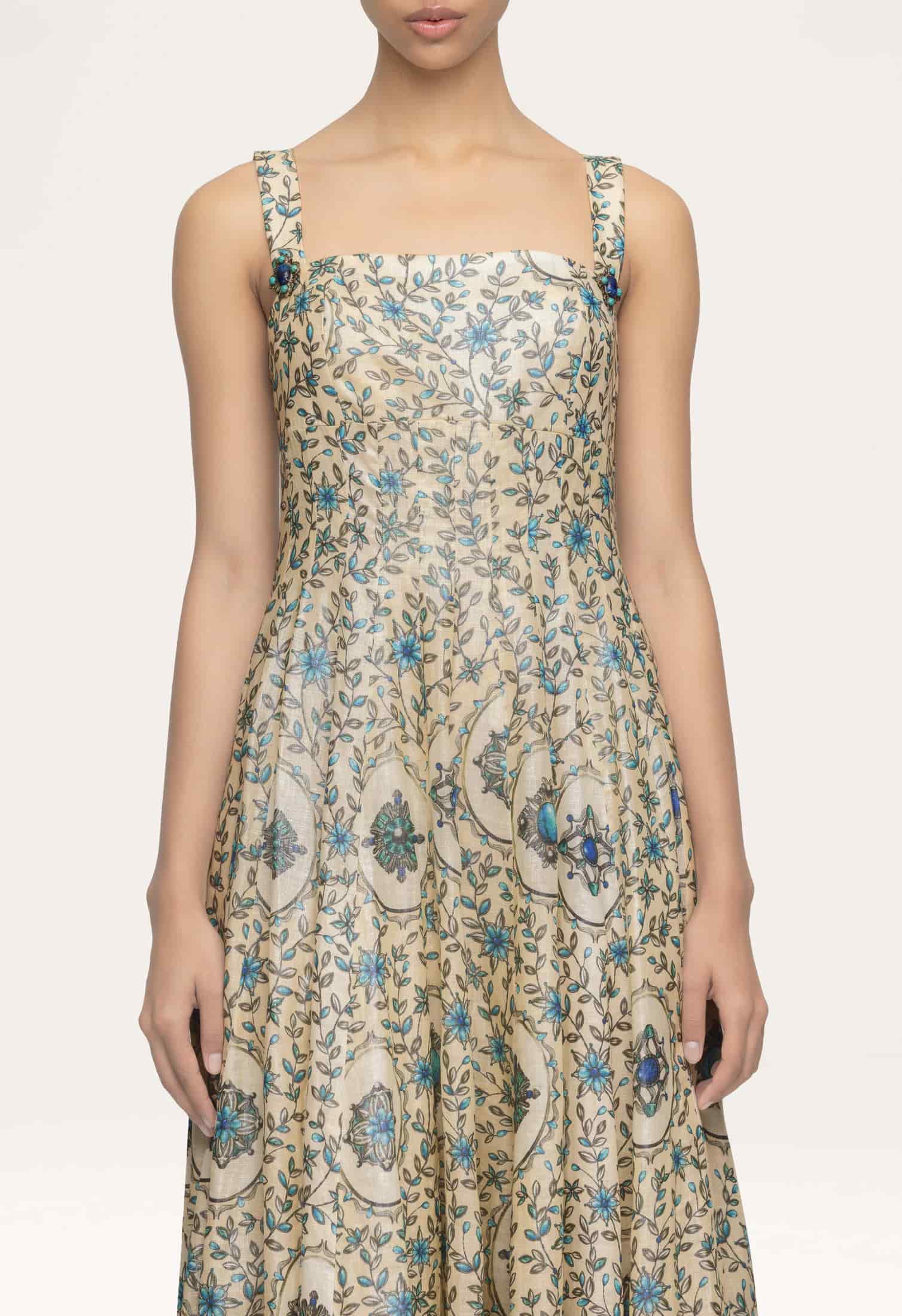 Aguamarina Platero Maxi Dress - miniatura 4