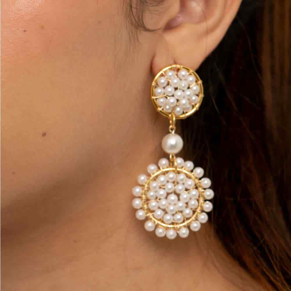 Aretes Perlas Amore - miniatura 2