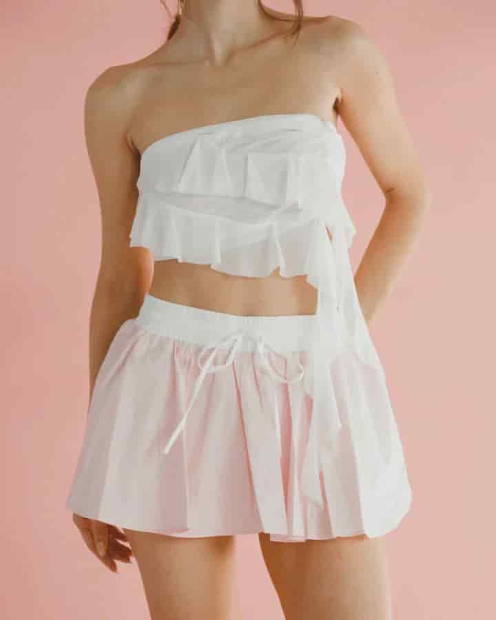 TOP JACLINE MESH BLANCO - miniatura 14