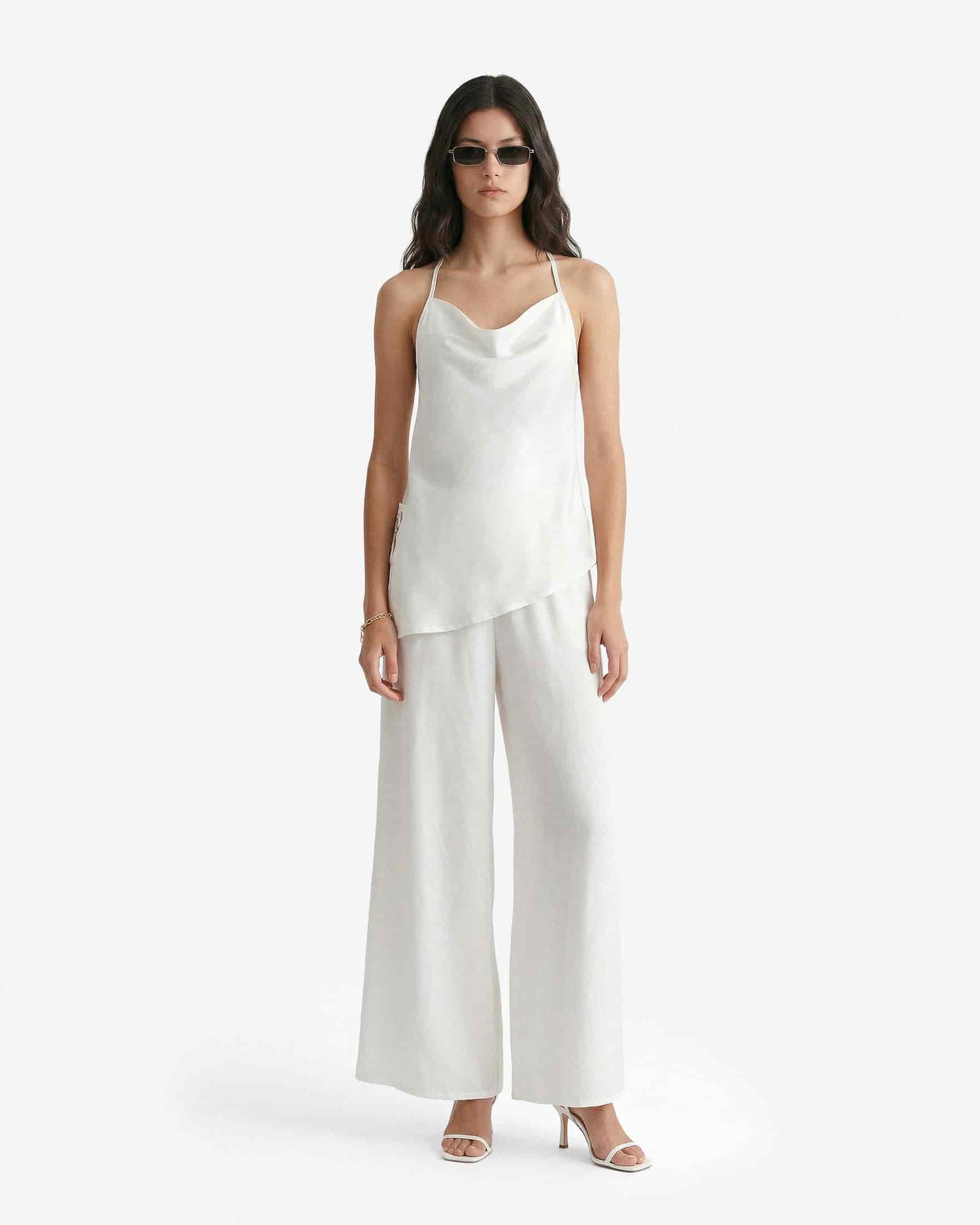 Palazzo Pant - White - miniatura 2