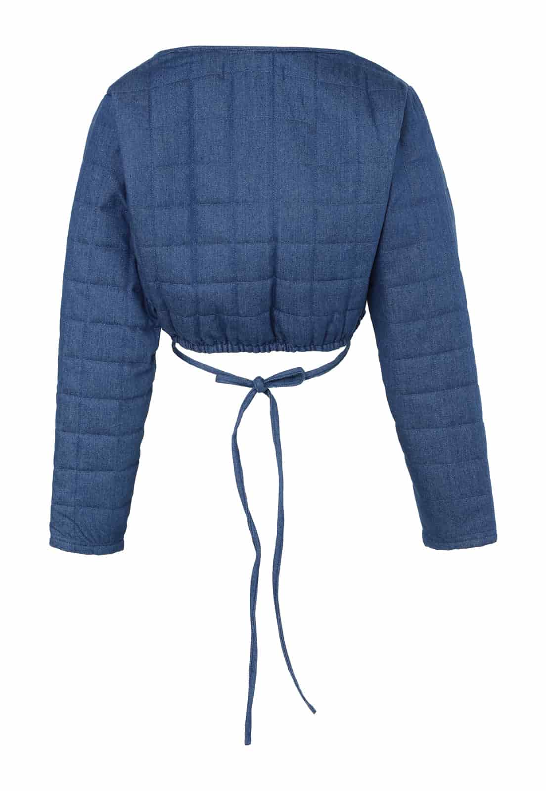 Claude Puffy Shirt Blue - miniatura 2
