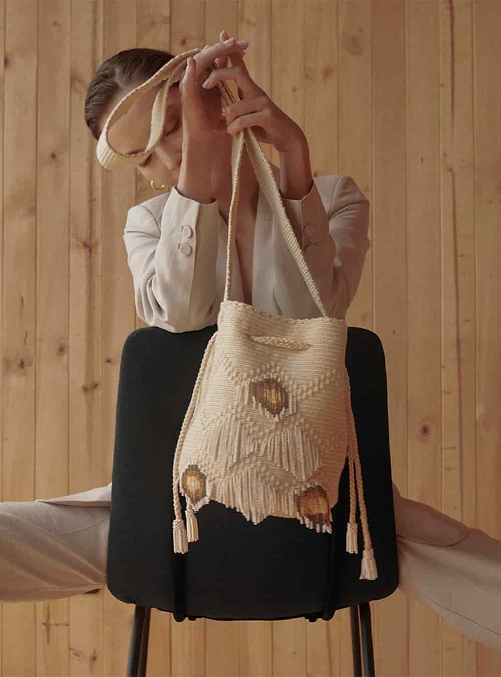 Mochila Wayuu Soul Sand - miniatura 2