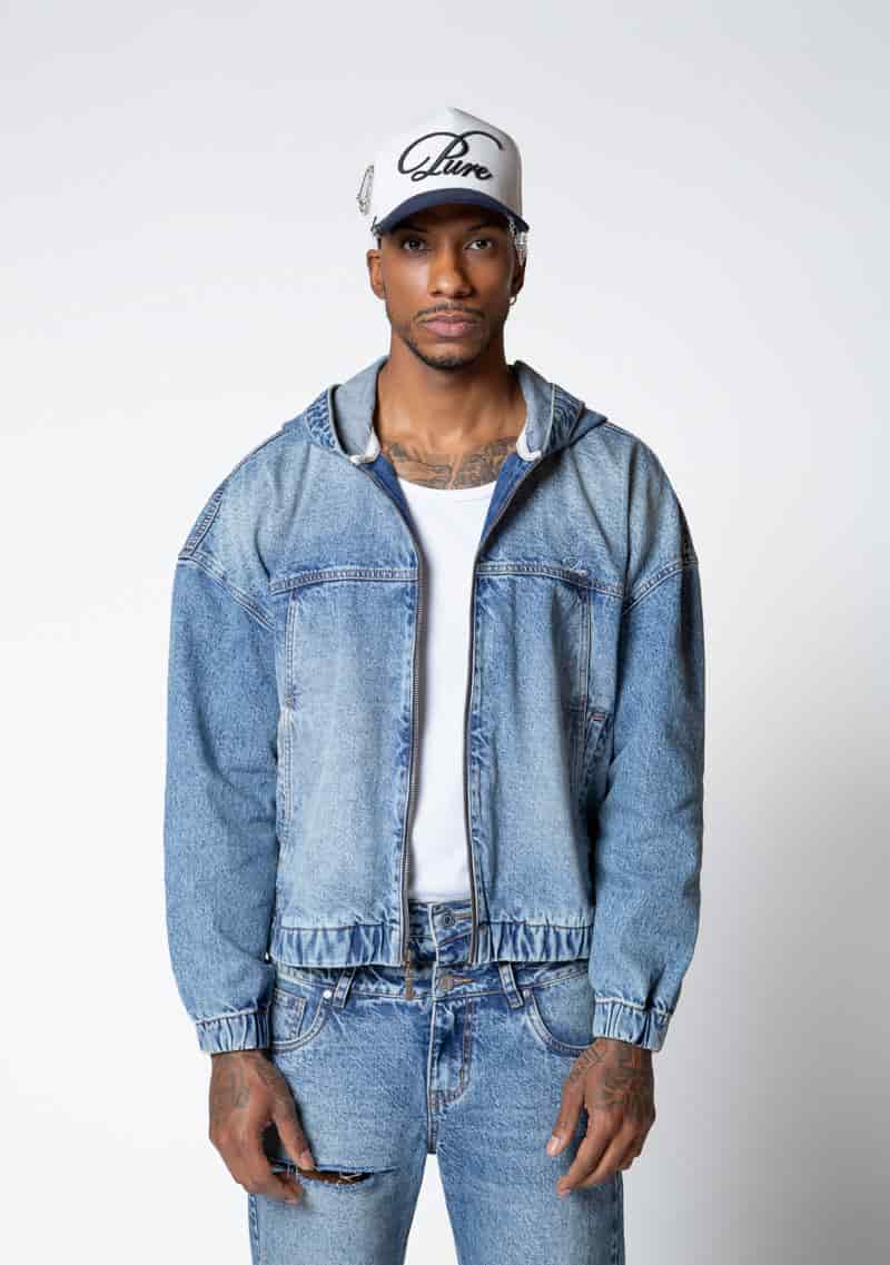 Dopamine Light-wash jacket - miniatura 6