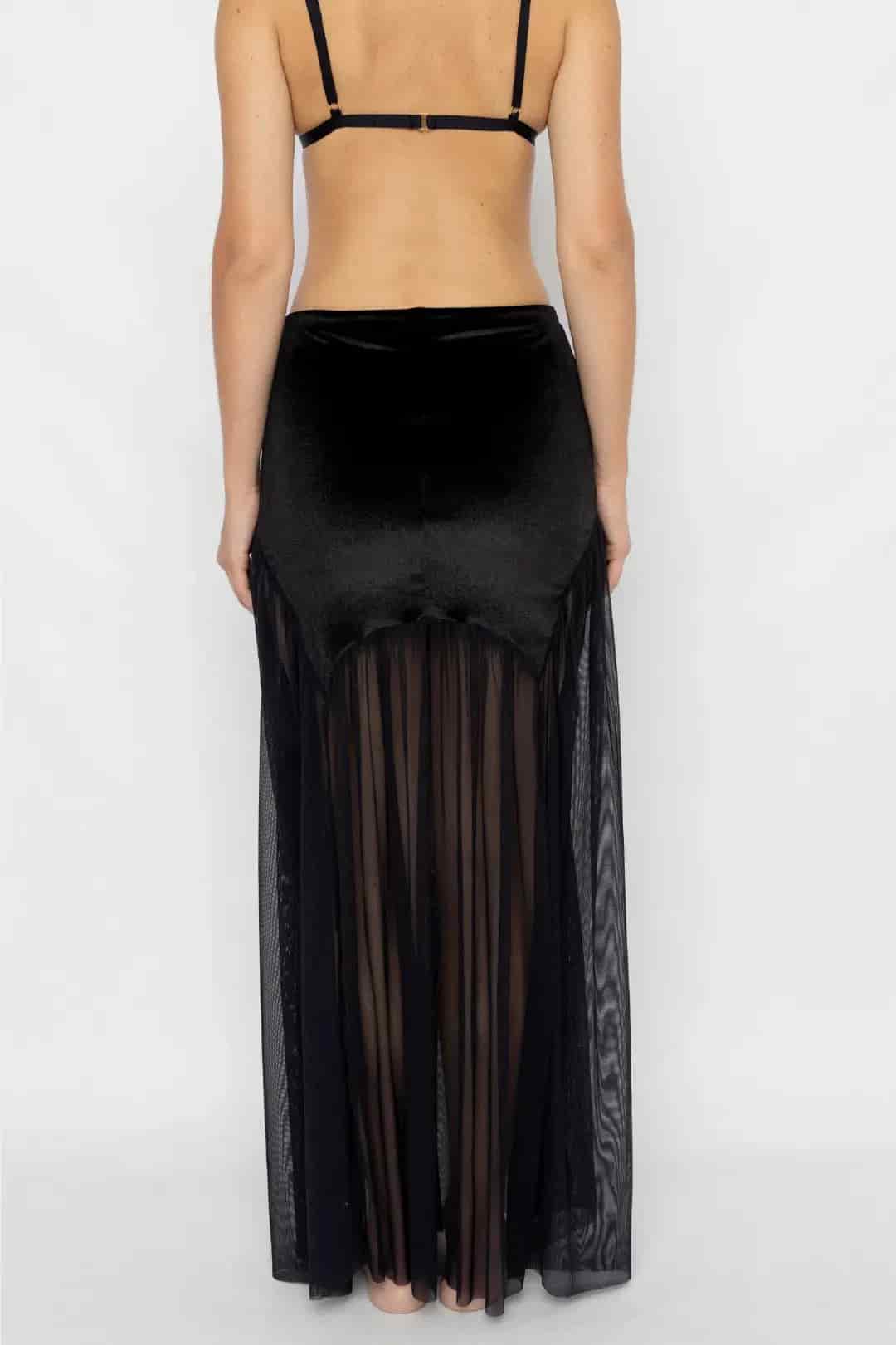 FALDA SUZETTE NEGRO - miniatura 4