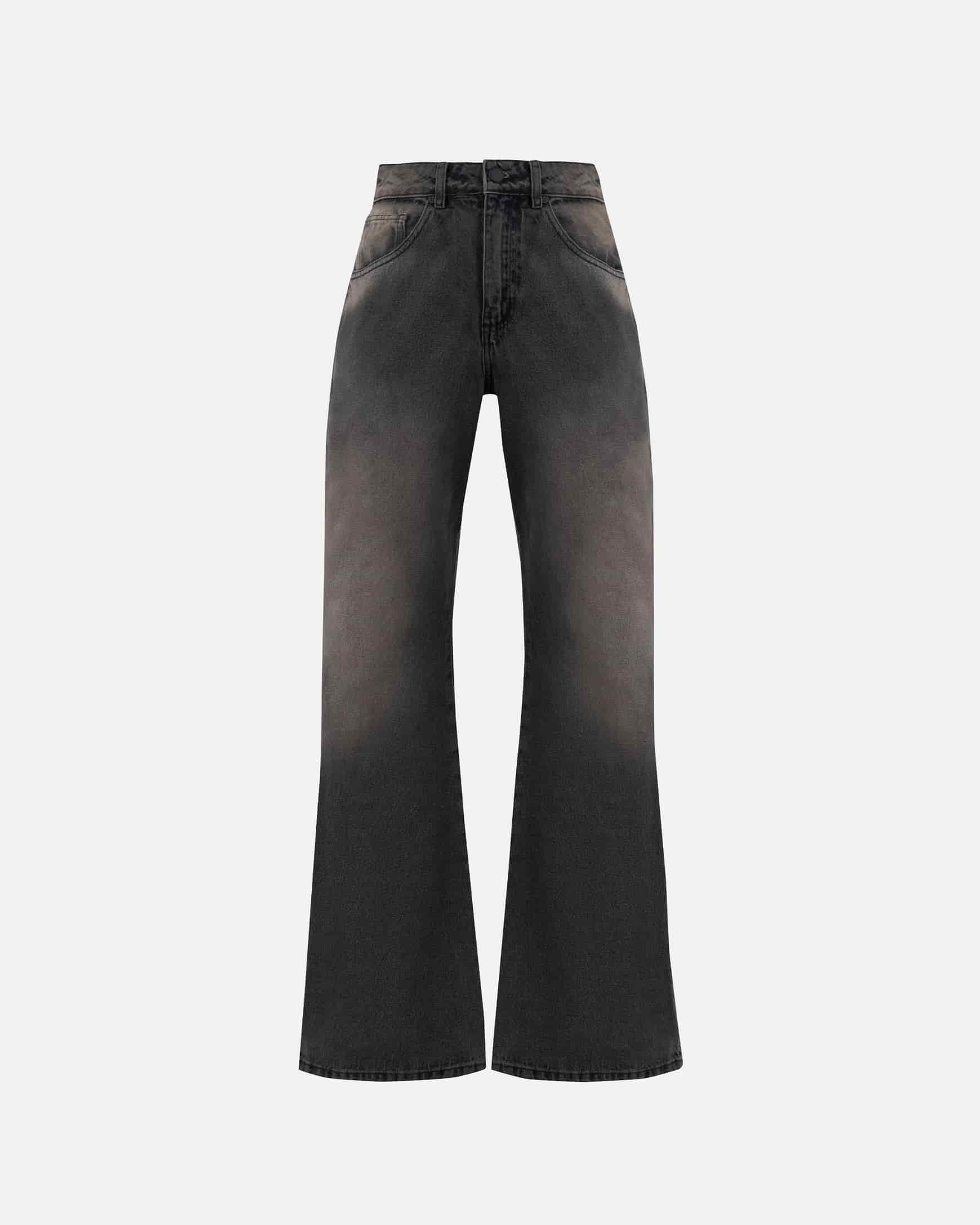 W Basics Undergold Wide Jean Dirty Black - miniatura 3